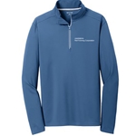 RFC119<br>Mens sport-wick Textured 1/4 Zip Pullover