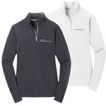 RFC120<br>Ladies sport-wick Textured 1/4 Zip Pullover