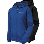 RFC130<br>Ladies Colorblock Hooded Raglan Wind Jacket