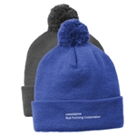 RFC144<br>Solid Pom Pom Knit Beanie