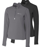 RFC158<br>Cutter & Buck Ladies L/S Traverse Half Zip