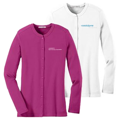 RFC112<br>Port Authority Ladies Concept Stretch Button Cardigan