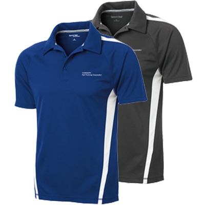 RFC138<br>Men's PosiCharge Micro Mesh Colorblock Polo